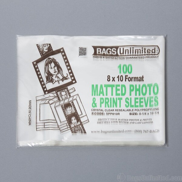 8 x 10 Still Polypropylene Sleeve
